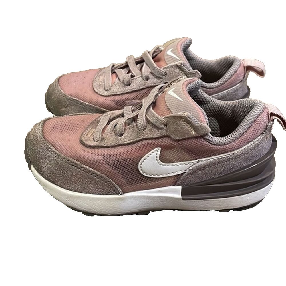Nike Kids Sneakers Pink and Gray